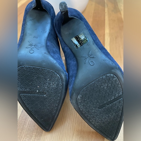 Nine West Suede Booties Sz 8 - Picture 5 of 5